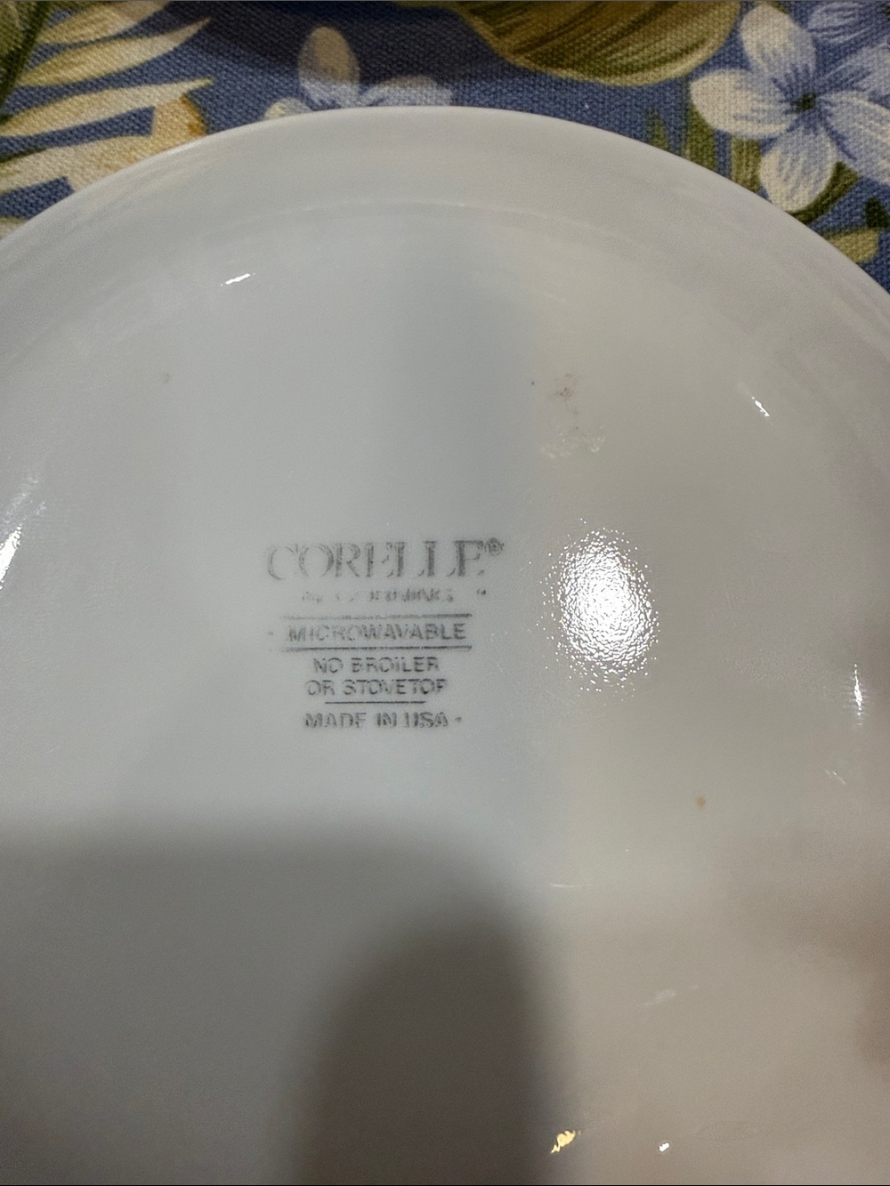Corelle Silk Blossoms Dessert Dishes set of ten - Picture 5 of 7